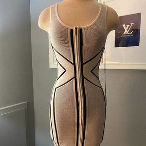 WOW Couture Bandage Dress/S: Small/ White&Black